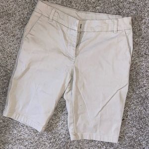 SZ12 IZOD Uniform Khaki Shorts + Adjustable Waist